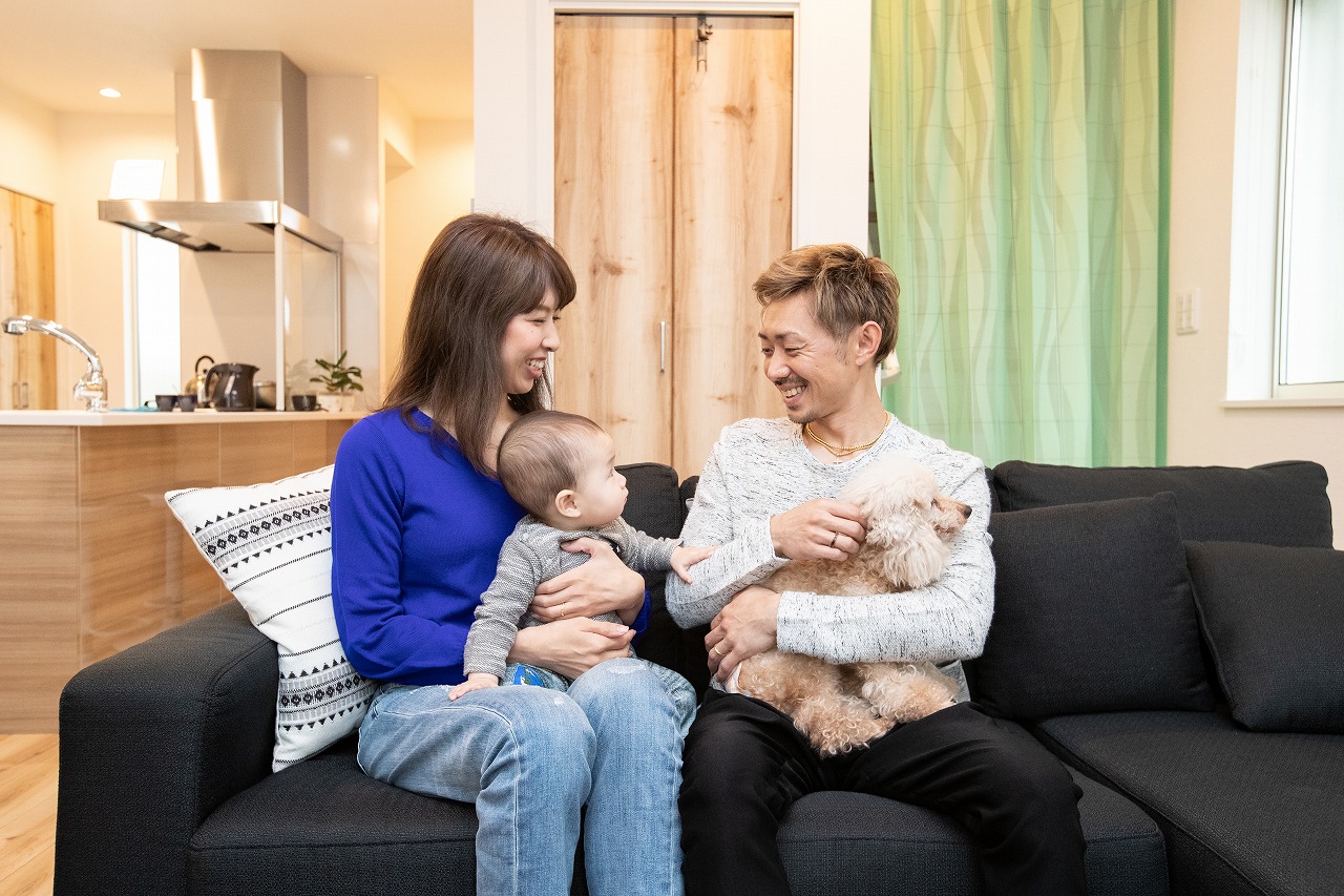 モデルハウスを見て、明るさや動線が気に入って購入を決めました。