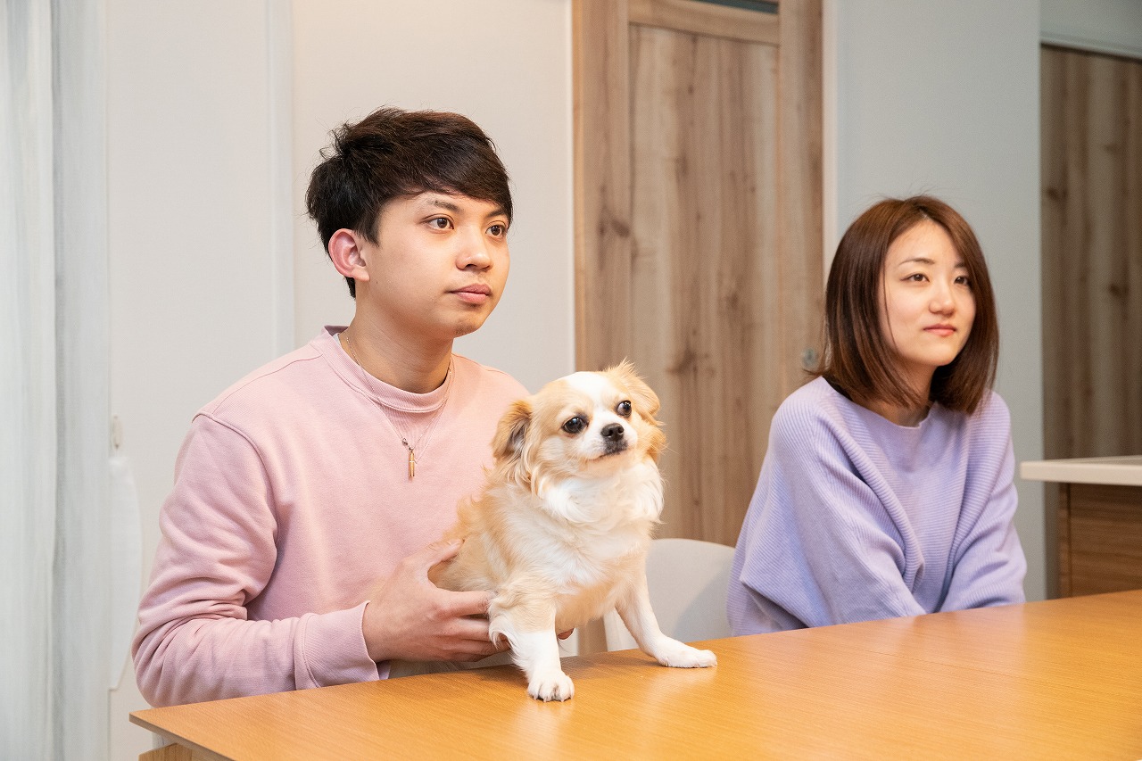 チラシがきっかけで、中庭のある理想のマイホームが実現しました。