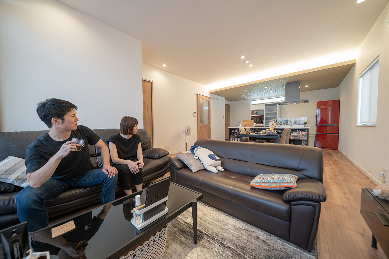 大好きな車やバイクいじりができる素敵な家