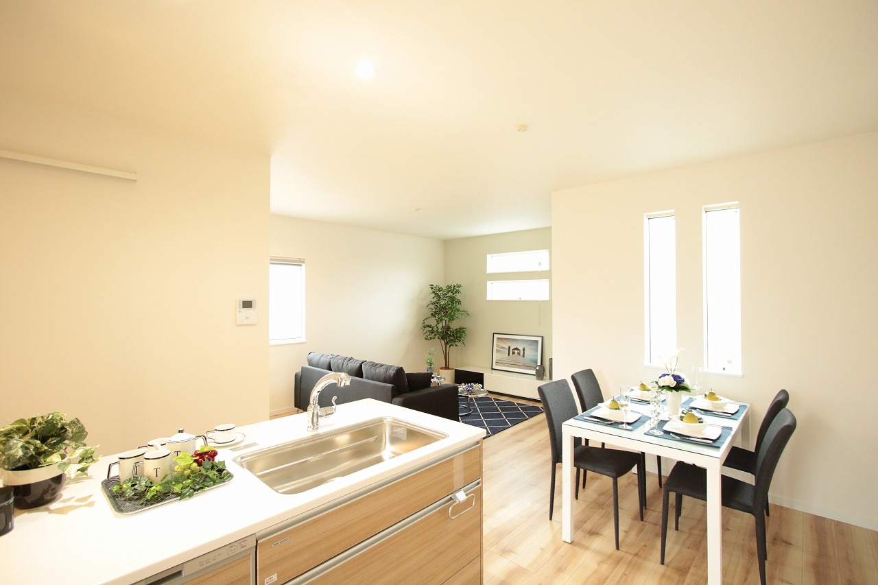 モデルハウスを見て、明るさや動線が気に入って購入を決めました。