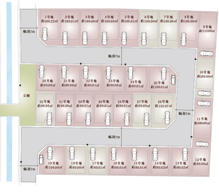 Land Plan 街区設計